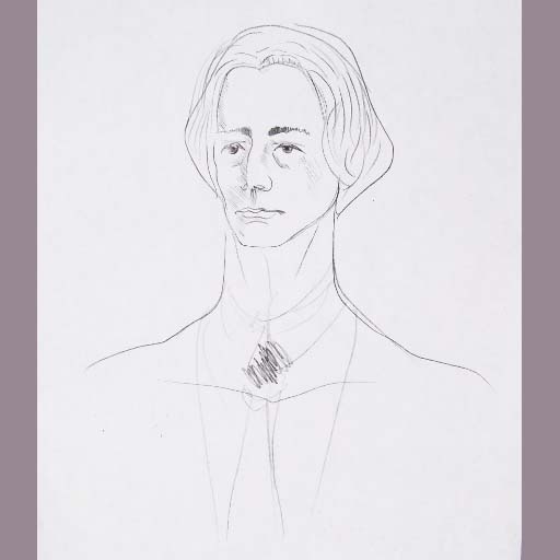 Andy Warhol, Портрет, male portrait, искусство, искусства, художник, художники, рисунок, рисунки, Нью-Йорк, Бруклин, карандаш, маркер, акварель, холст, бумага
