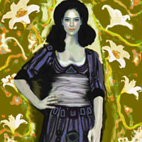 female, portrait, contemporary art, collection, highlights, best art